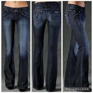 Hudson Signature Bootcut Dark Wash Jeans